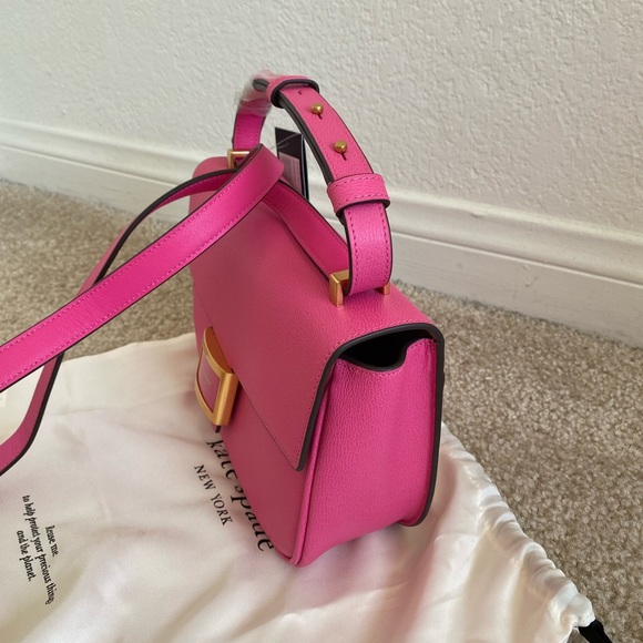 NWT Kate Spade Katy Textured Leather Medium Convertible Shoulder Bag - Picture 7 of 7